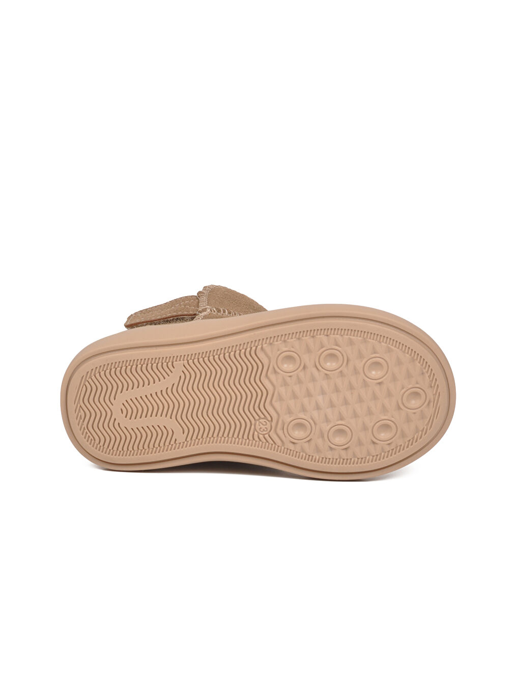 Bej Kum Süet Cırtlı Bilek Boy Bebek Bot 823760 B-4