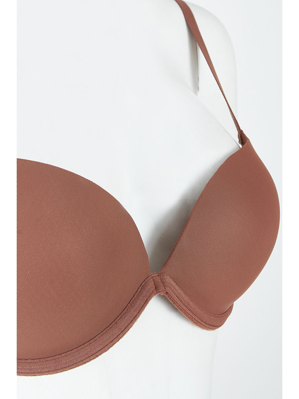 Kahverengi Latina Double Push-Up Destekli Sütyen-1