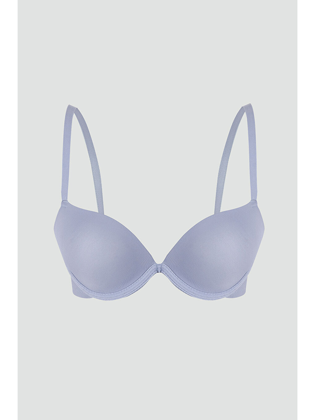 Gri Latina Double Push-Up Destekli Sütyen