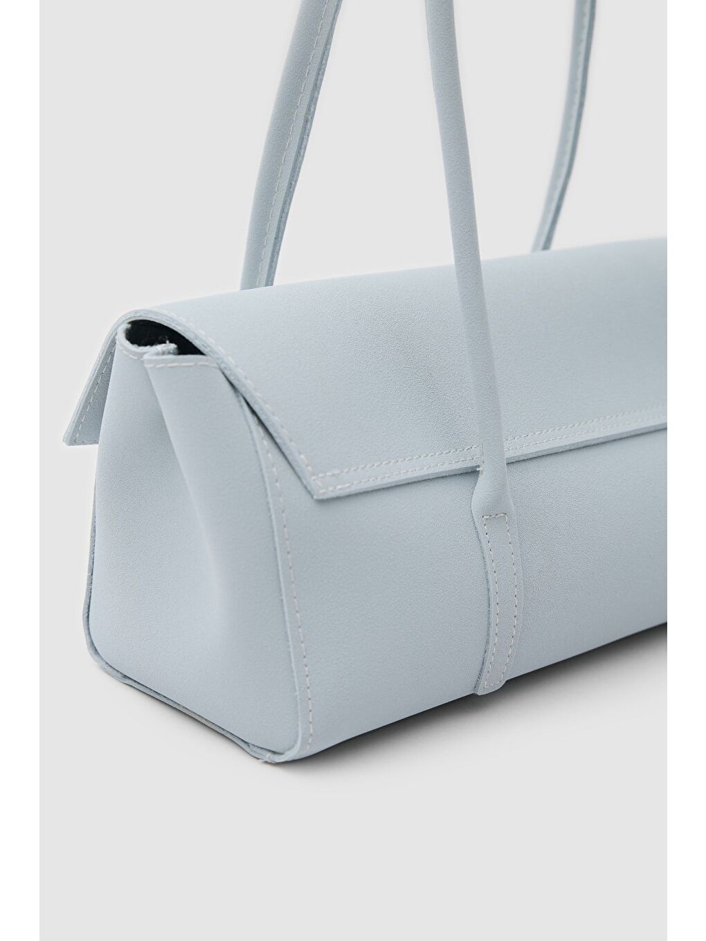 Mari Vintage Baget Çanta Bebe  Mavi-4