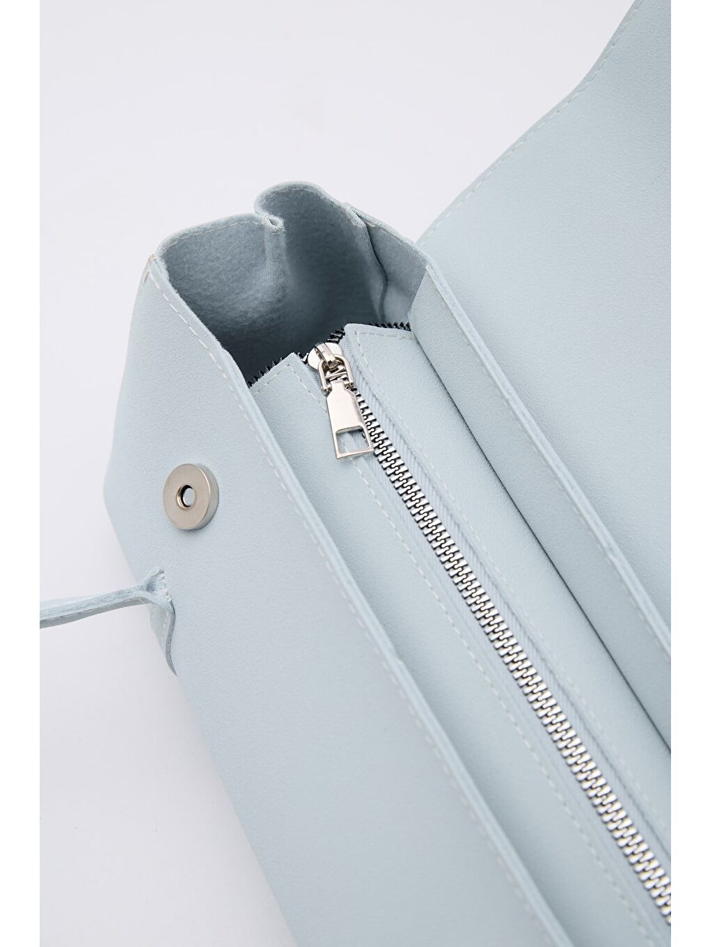 Mari Vintage Baget Çanta Bebe  Mavi-6