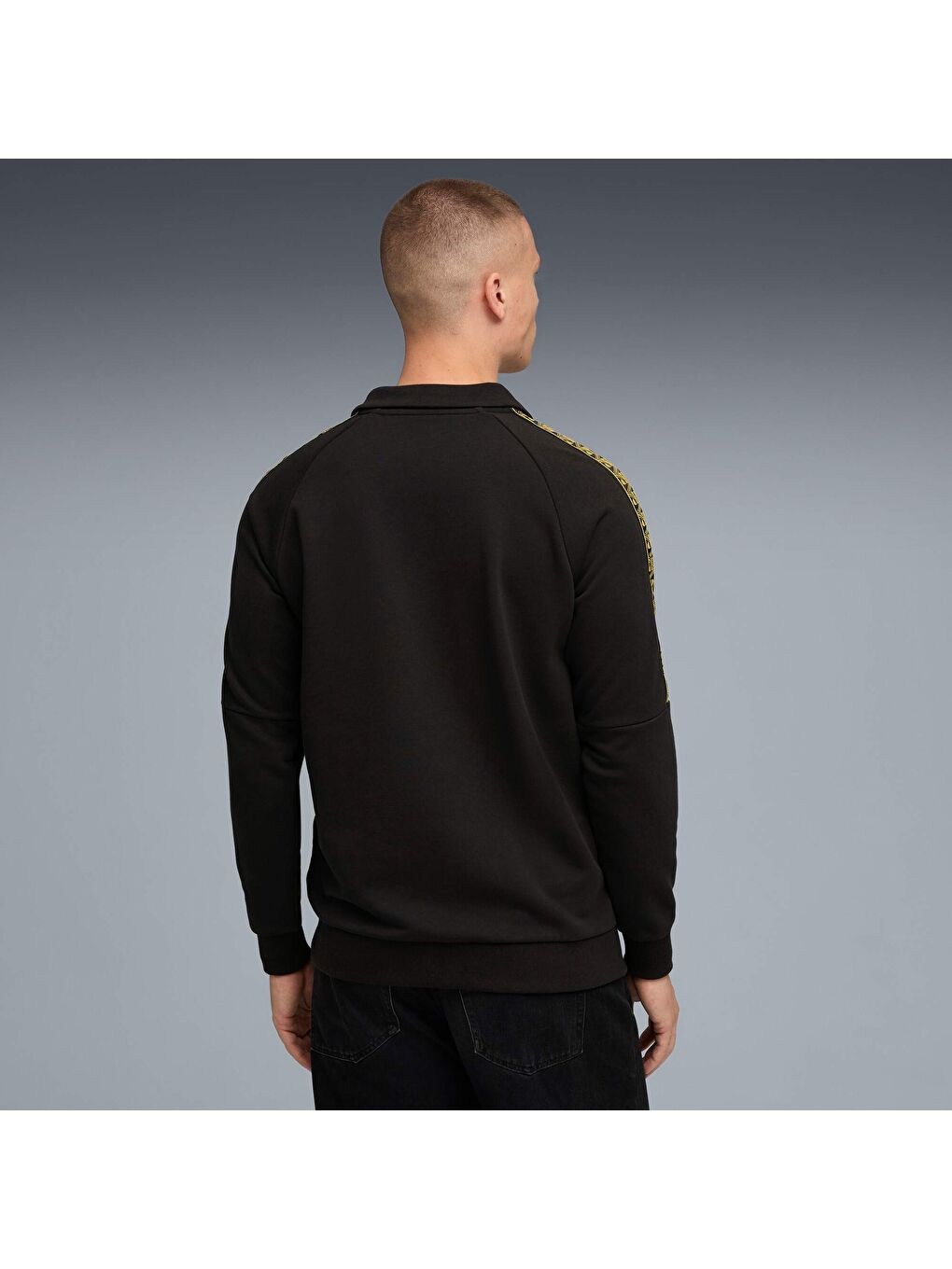 Siyah BORUSSIA Dortmund KING DRILL Erkek Üst-2