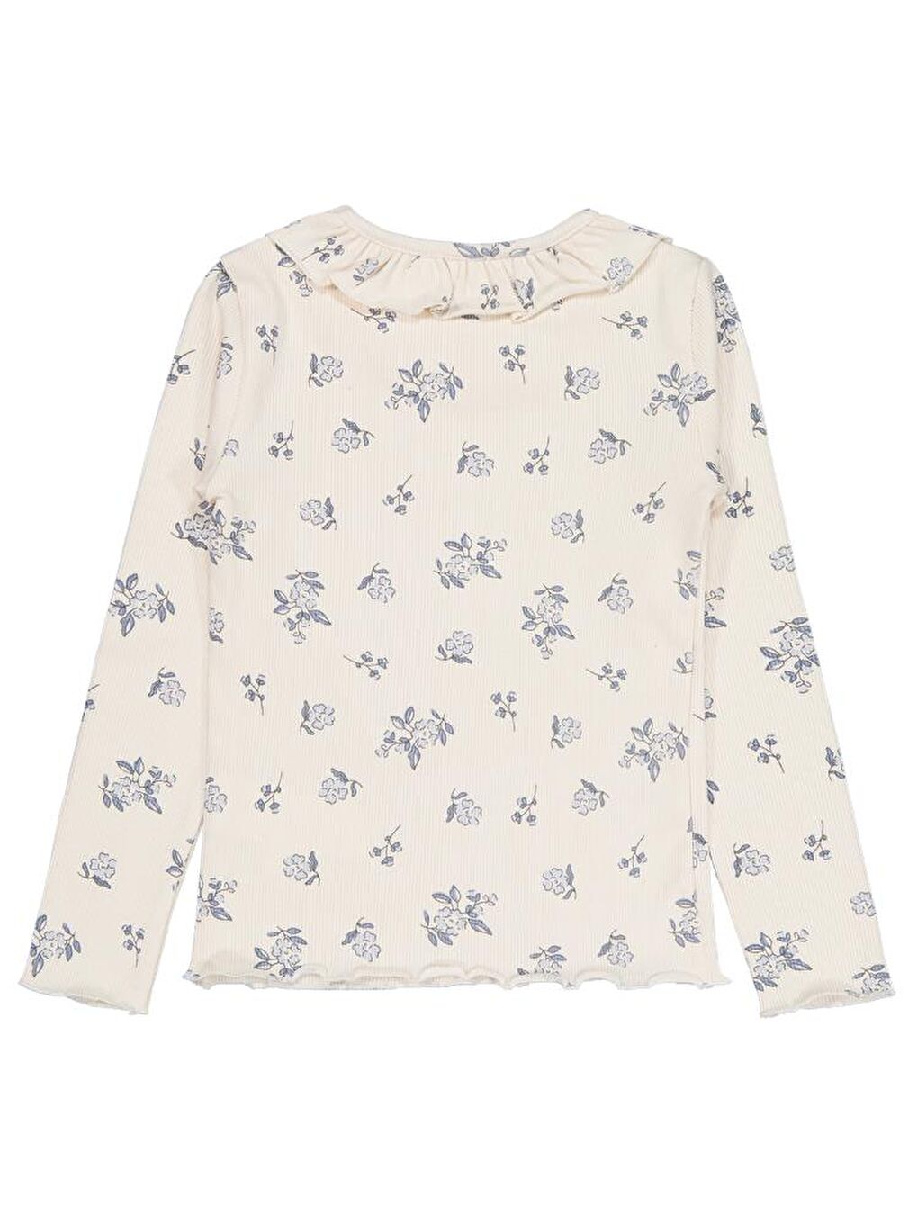 Bej Girls Yakalı 6-9 Yaş Sweatshirt-1