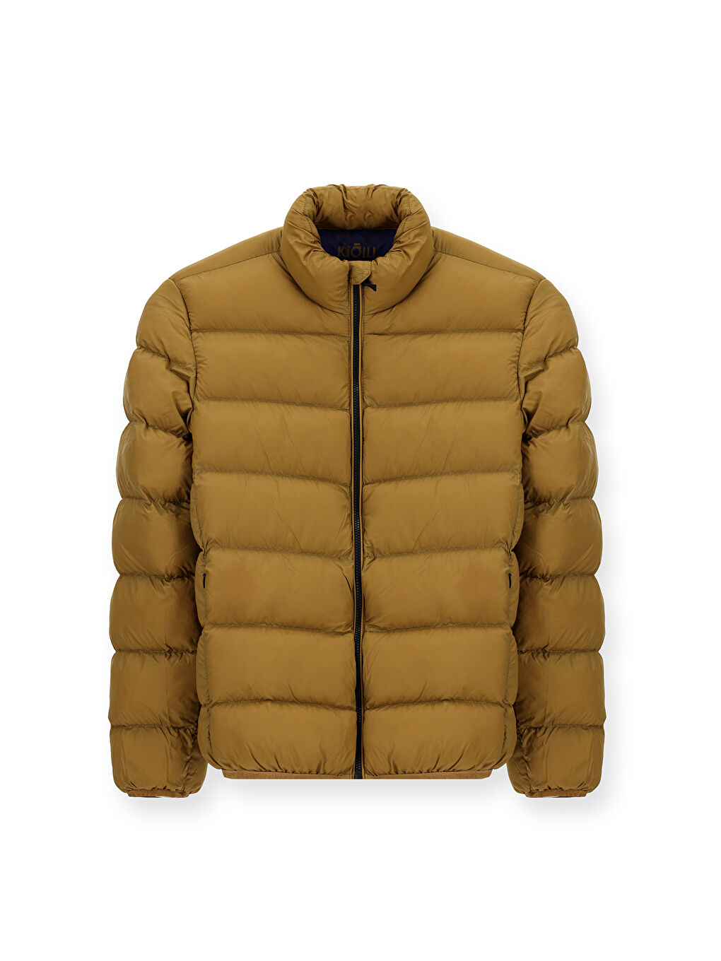 Sarı Çantalı Spor Şişme Mont-6