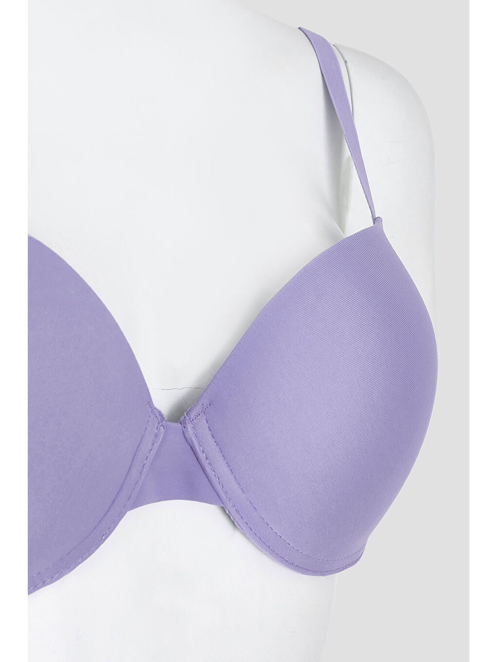 Lila Latina Hafif Destekli Sütyen-1