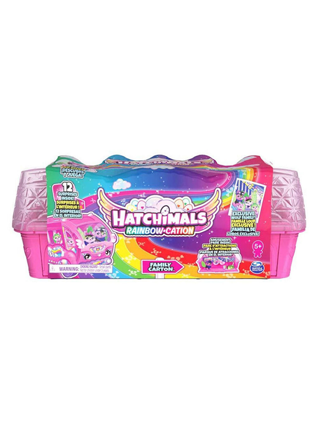 Hatchimals Renksiz Aile Maceraları Yumurta Ailesi Oyun Seti 6064444