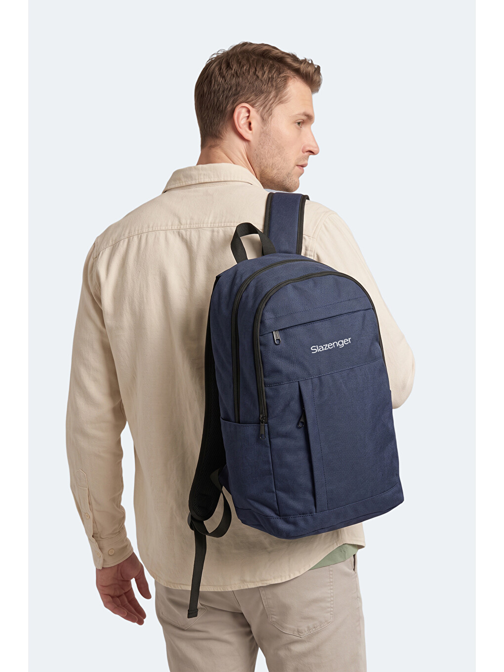 Leroy Unisex Lacivert Sırt Çantası-1