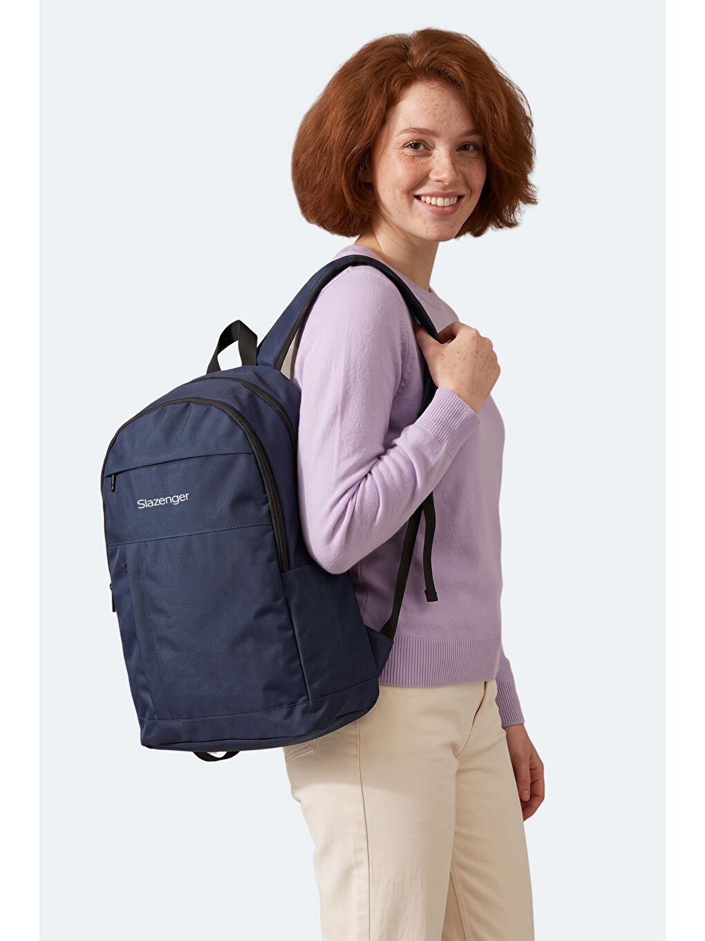 Leroy Unisex Lacivert Sırt Çantası-2