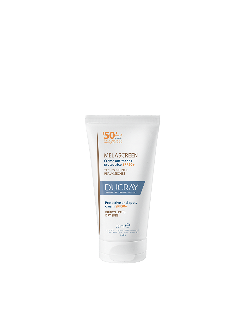 Ducray Renksiz Melascreen Leke Eğilimli ve Kuru Ciltler İçin Güneş Koruyucu Spf50+ 50 ml