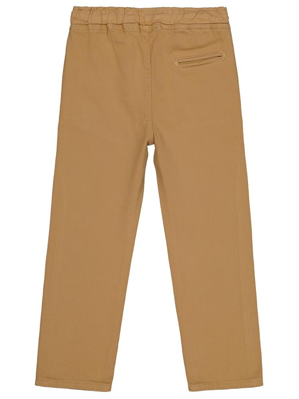 Boys Beli Lastikli Chinno 6-9 Yaş Pantolon - Kahverengi 9-10 Yaş-1