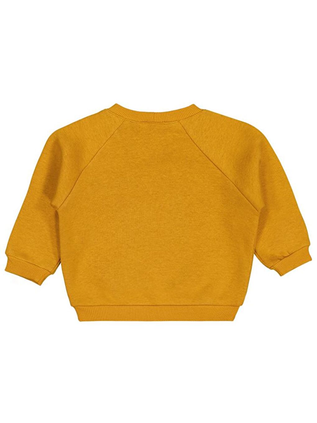 Sarı Baby Keep Smiling Etiketli Basic 6-18 Ay Sweatshirt - Hardal 6-9 Ay-1