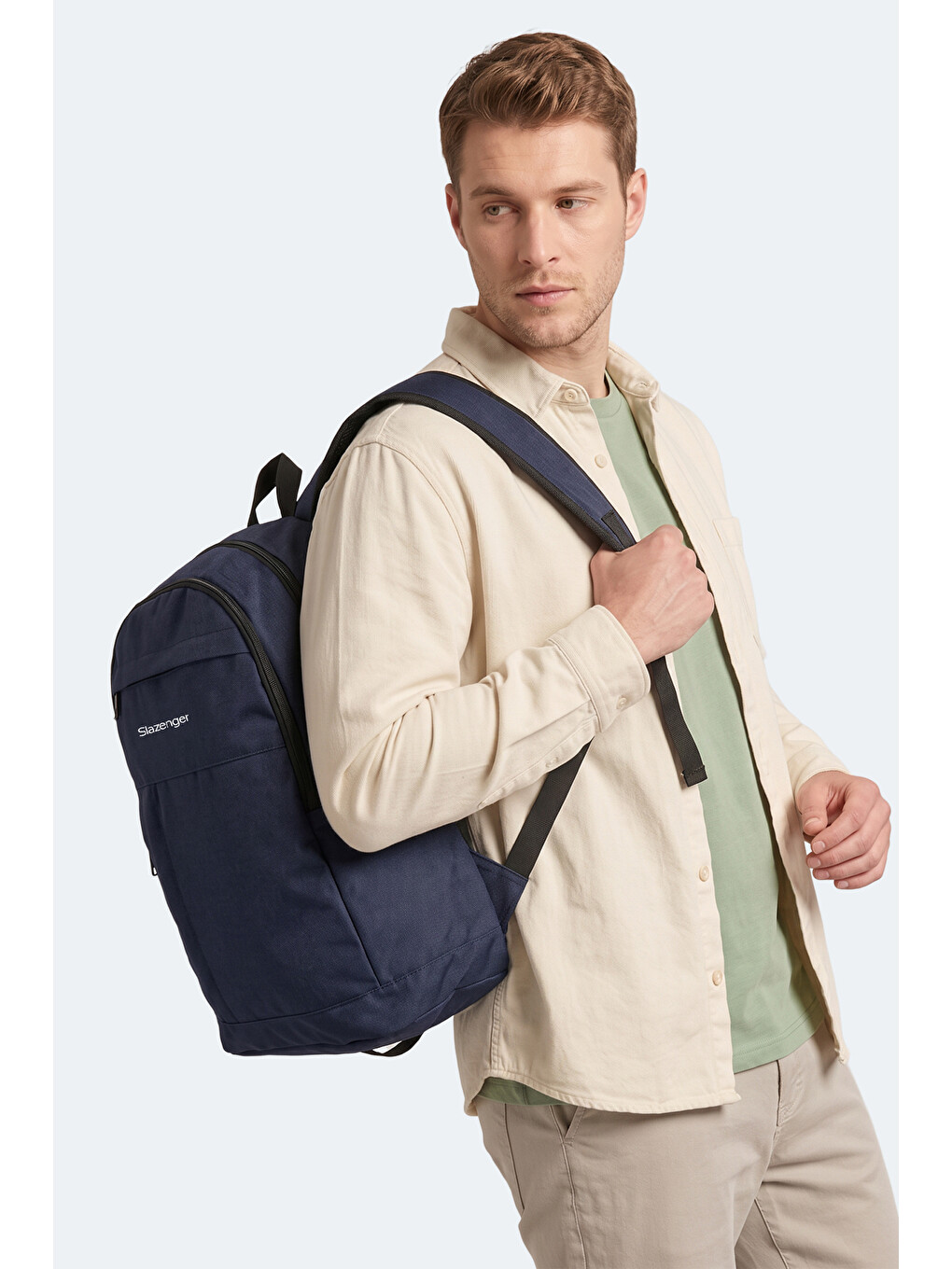 Leroy Unisex Lacivert Sırt Çantası-6