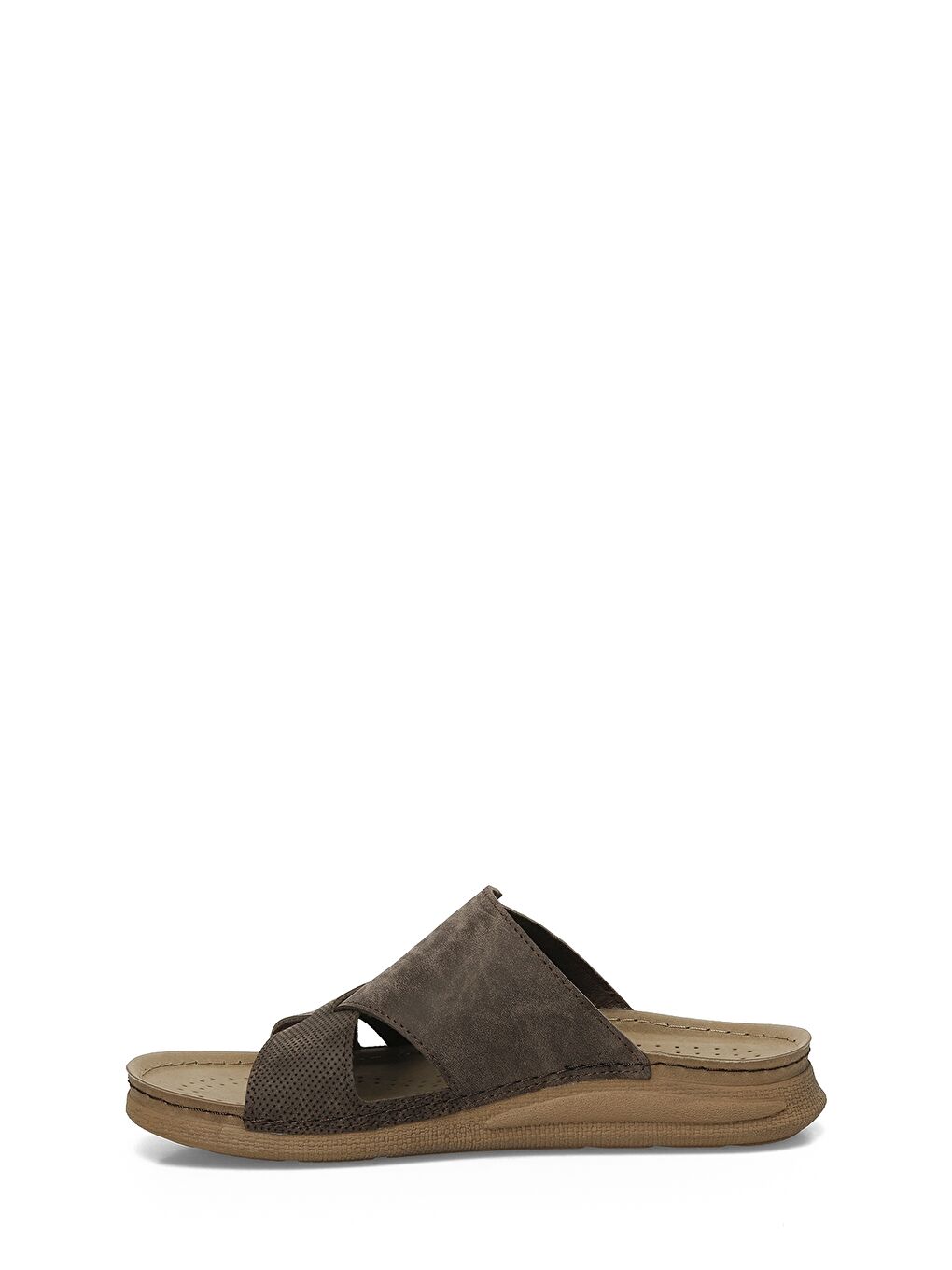 608025.M4PR Kahverengi Erkek Terlik-2