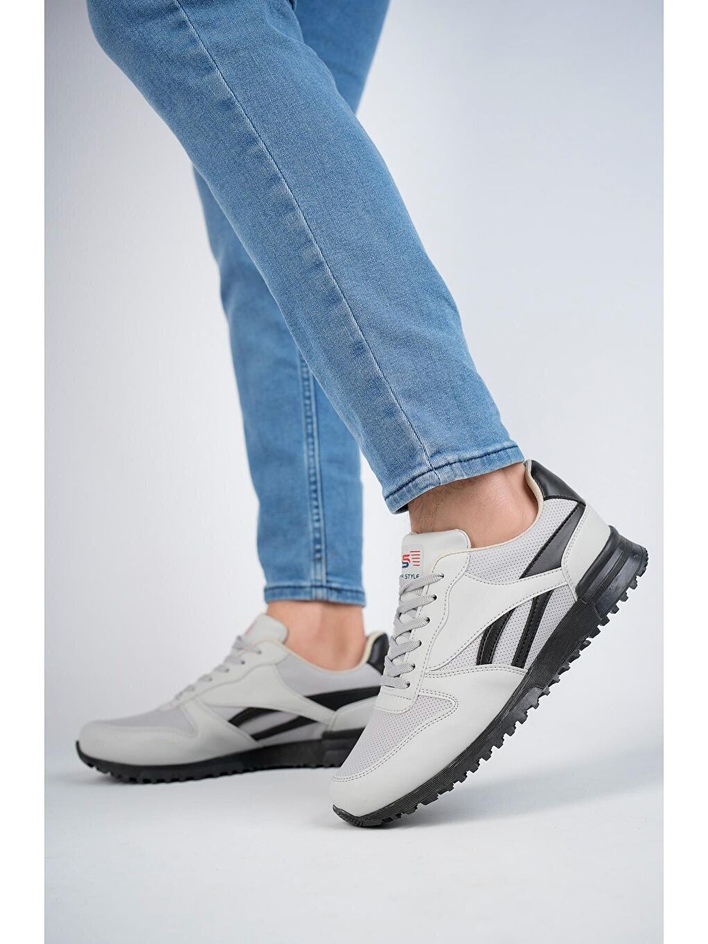 Gri Blake Unisex Ortopedik Günlük  Yürüyüş Koşu Sneaker Spor Ayakkabı-1