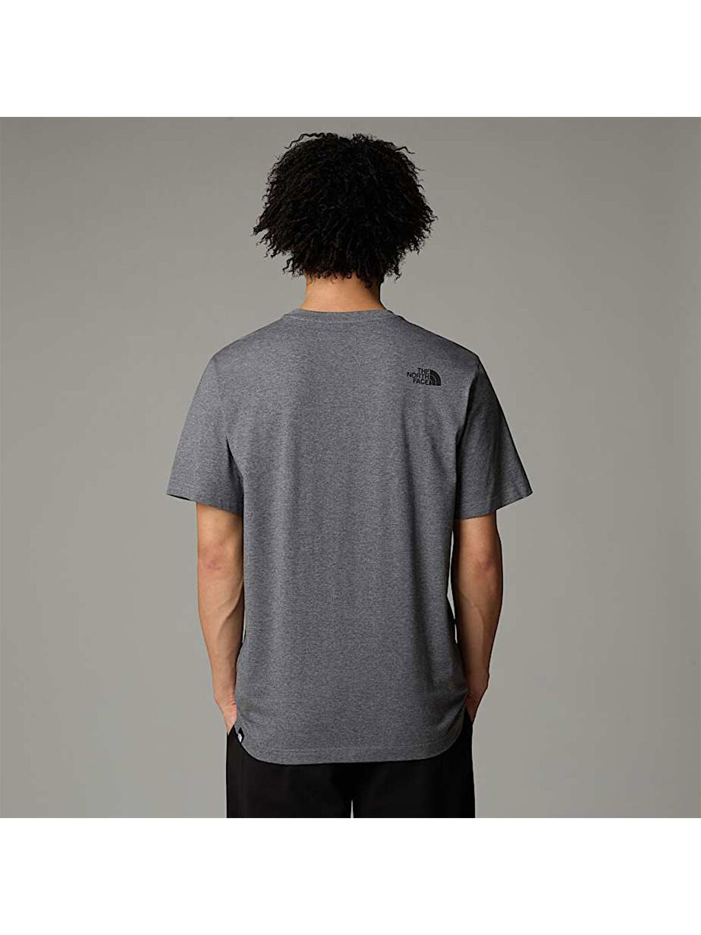 Easy Erkek Gri Yuvarlak Yaka Tişört-3