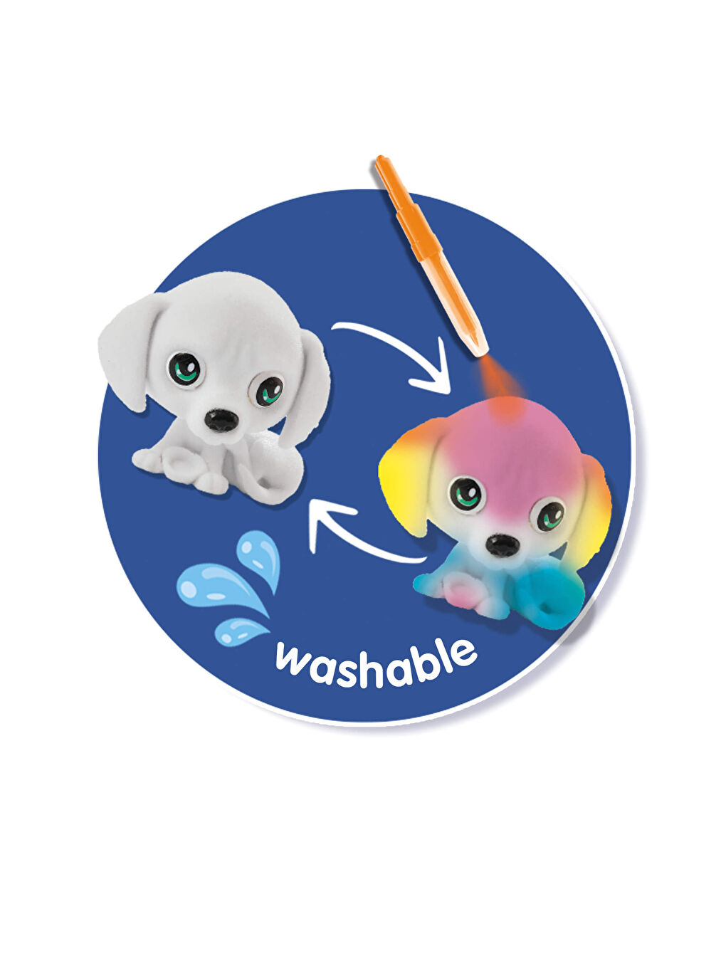 Boya Üfleme Kalemi - 3 x Kuçu Kuçu Sürprizi-2