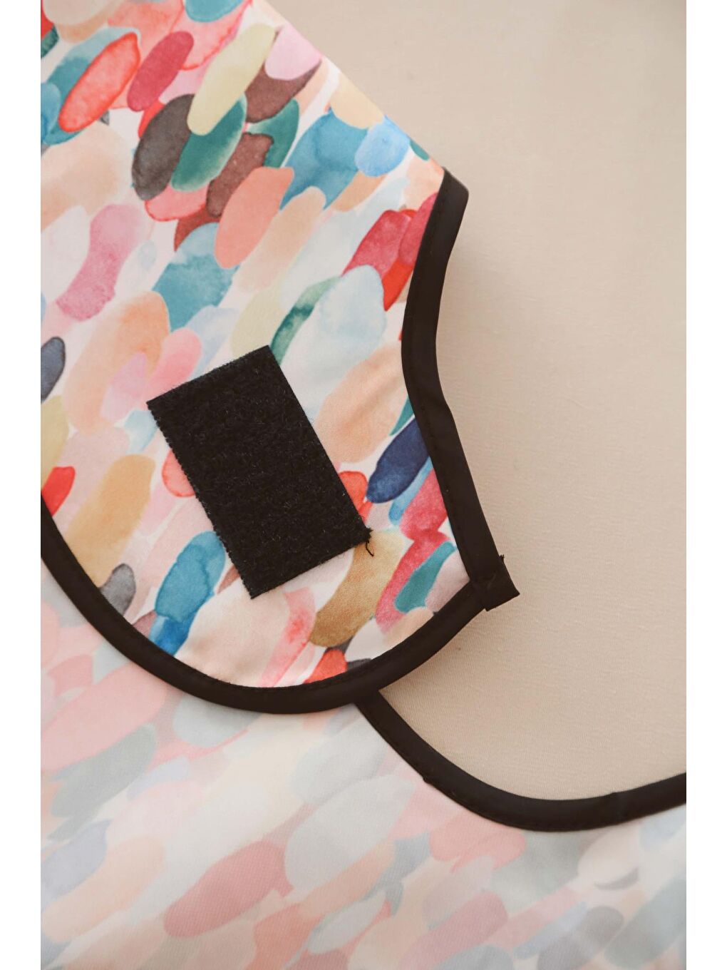 Mavi Biyeli 2Li Sıvı Geçirmez Mama Önlüğü 6-36 Ay-2