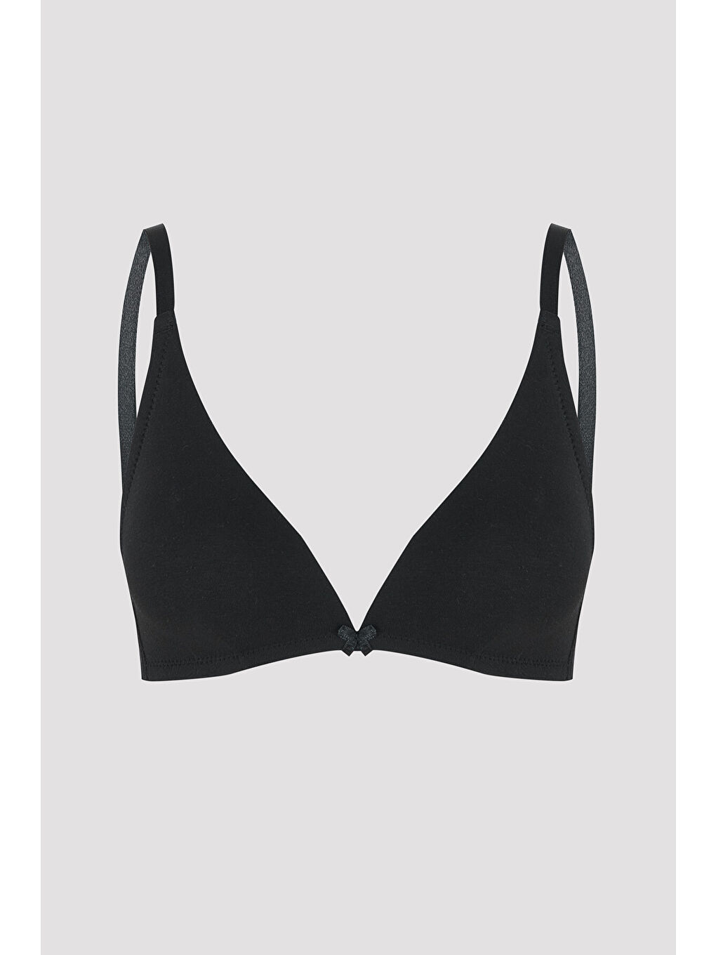 Siyah Say Pamuk Soft Sütyen