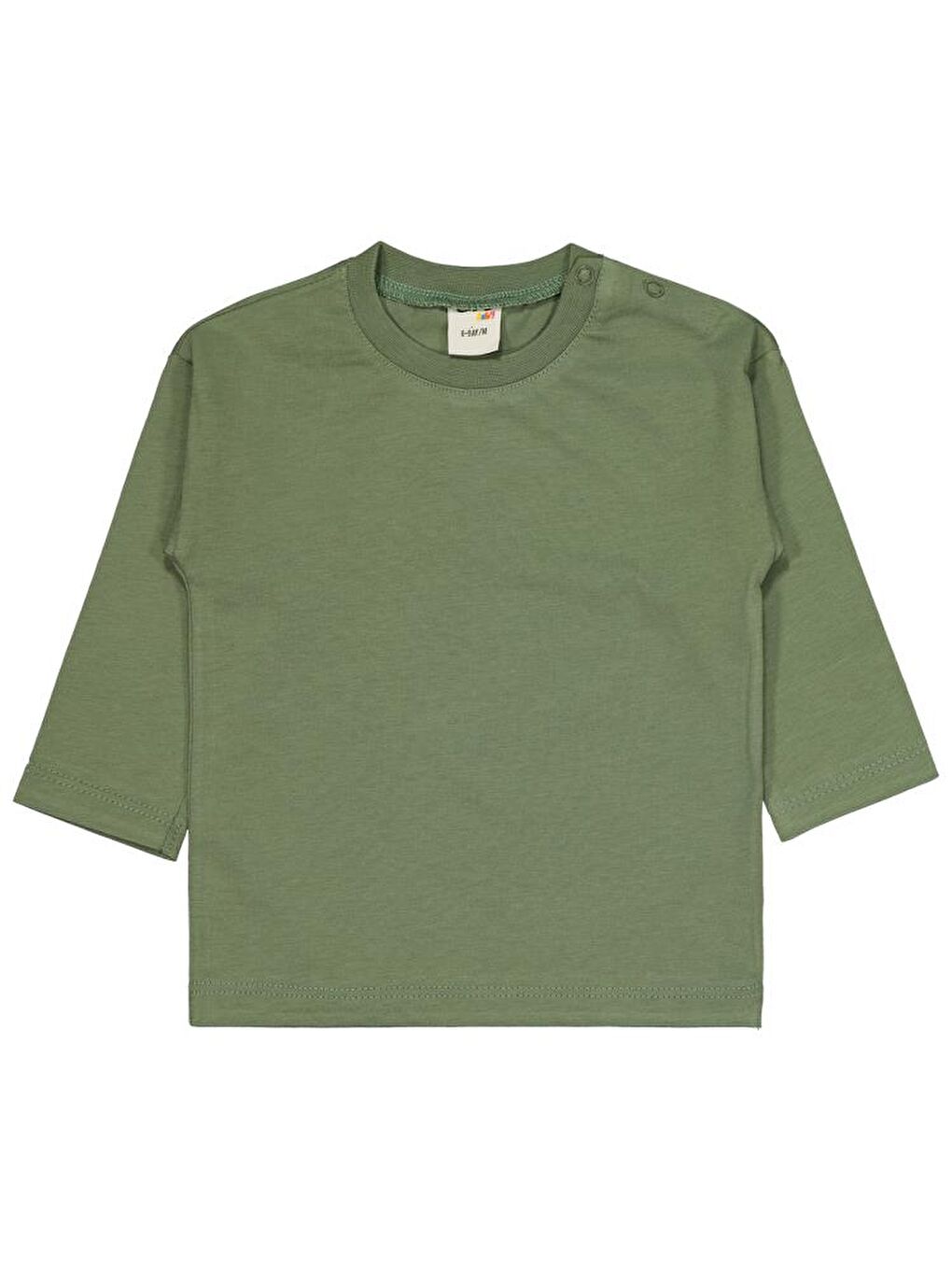 Baby Basic 6-18 Ay Sweatshirt - Haki 18-24 Ay