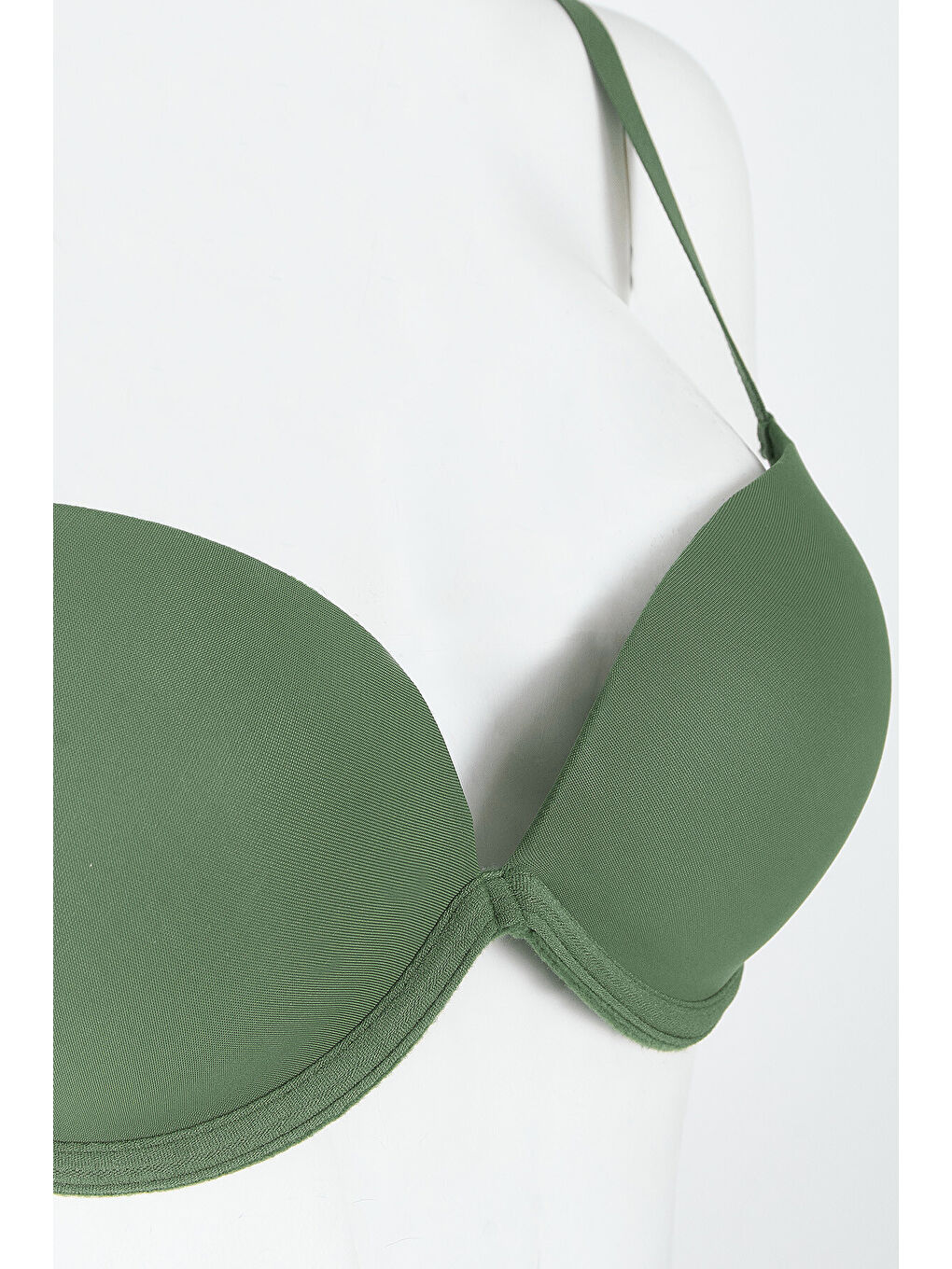 Haki Latina Double Push-Up Destekli Sütyen-2