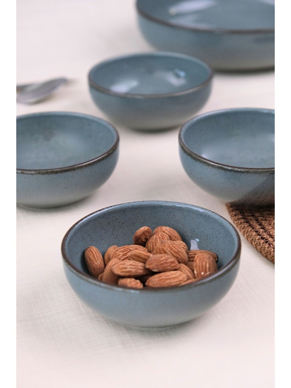 Kütahya Porselen Moderna Kase Mavi 4 Parça 10cm MUL10KSS4730P01-3