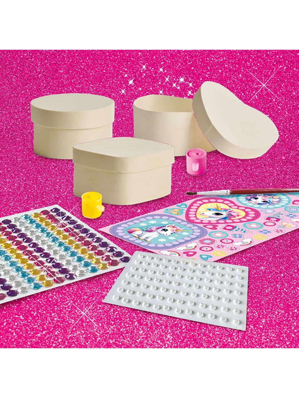 Ahşap Mücevher Kutusu Dekore Etme --2