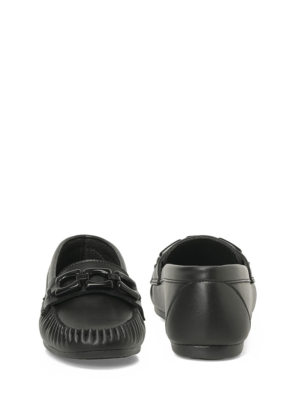 25S-116 6FX Siyah Kadın Loafer-4