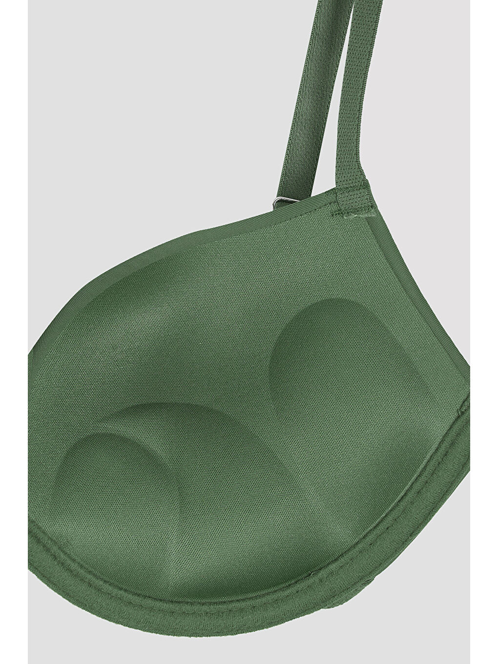 Haki Latina Double Push-Up Destekli Sütyen-3