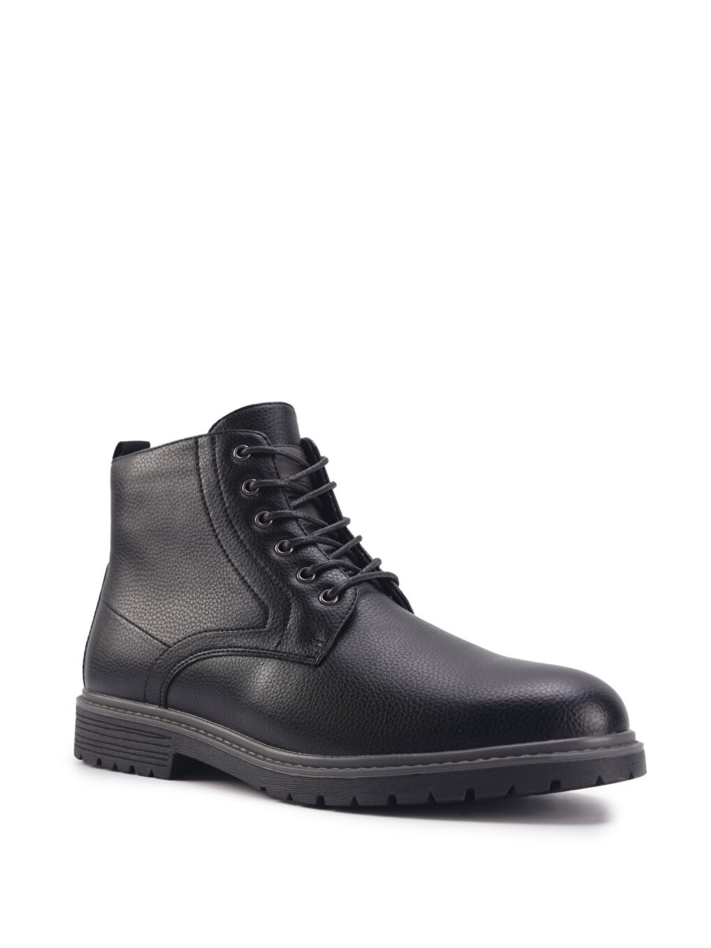 INT1123K130-KRK 3PR Siyah Erkek Klasik Bot-1