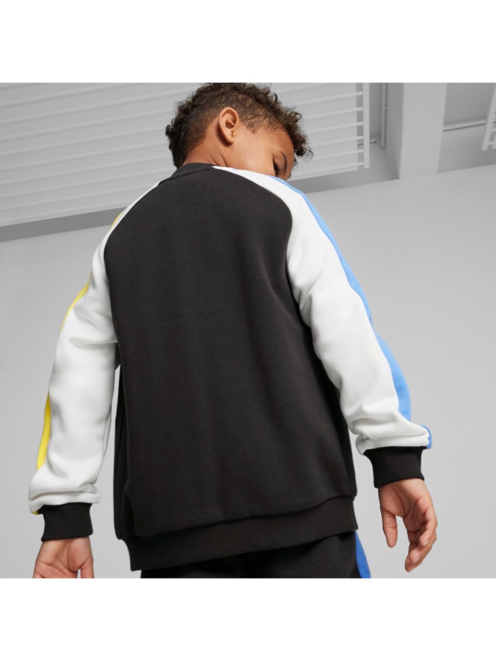 X Trolls T7 Erkek Çocuk Siyah Yuvarlak Yaka Ceket-4