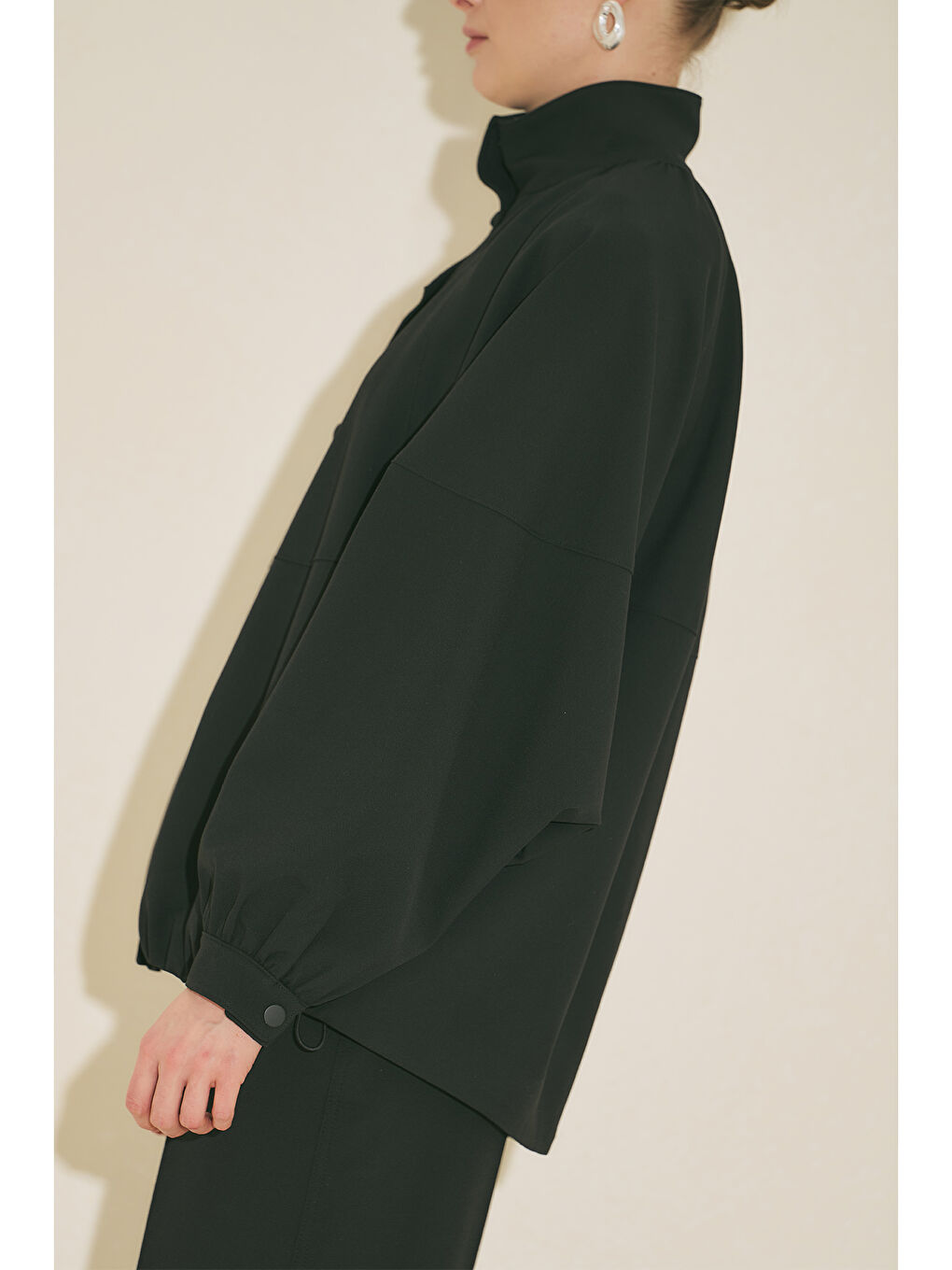 Premıum Bomber Ceket Siyah-1