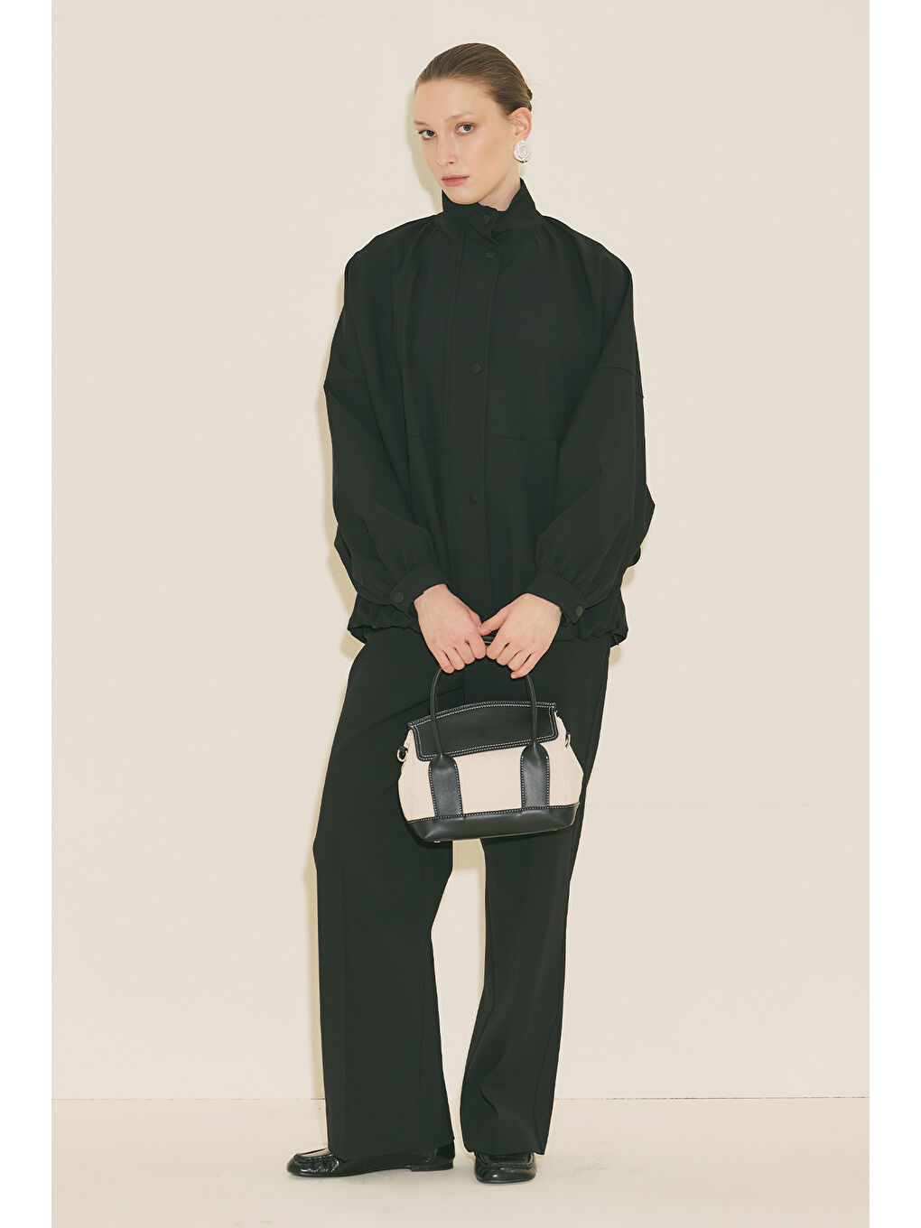 Premıum Bomber Ceket Siyah-3