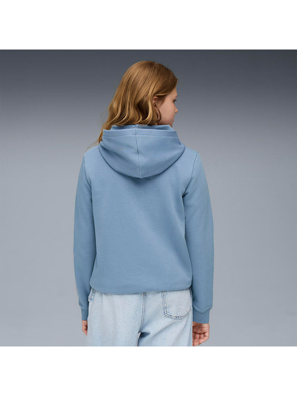 Tweenerverse Çocuk Mavi Kapüşonlu Sweatshirt-1