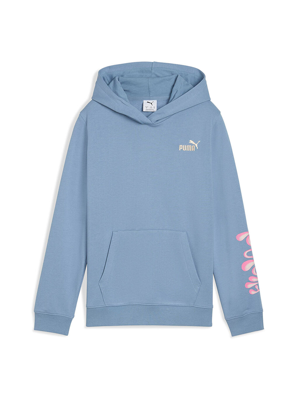 Tweenerverse Çocuk Mavi Kapüşonlu Sweatshirt-3