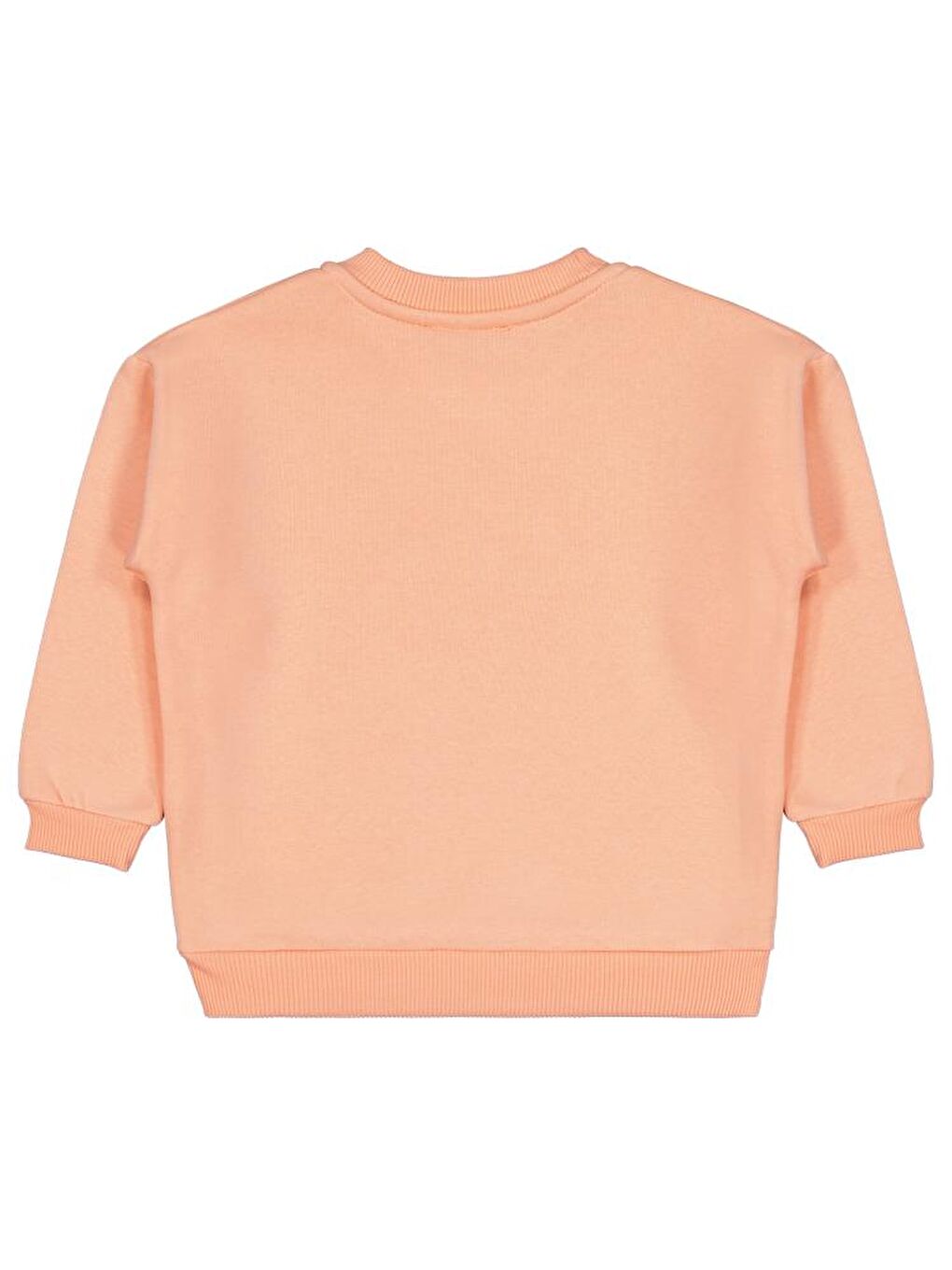 Pembe Girls Lest Grow Together Baskılı 2-5 Yaş Sweatshirt - Turuncu 3-4 Yaş-1