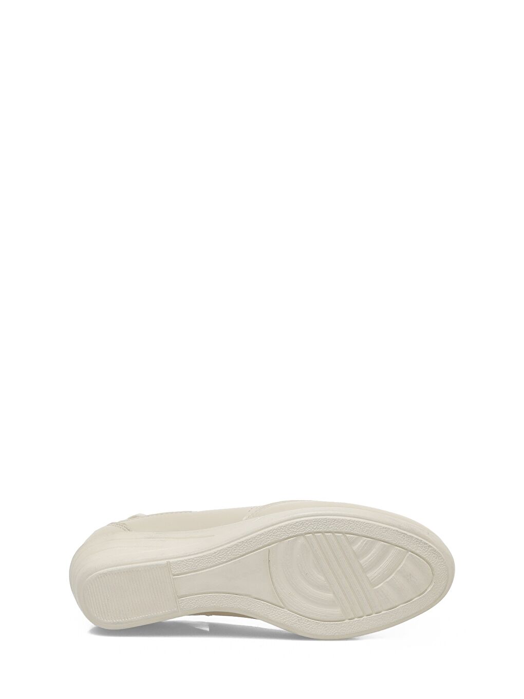 166742.Z5FX Bej Kadın Dolgu Topuk Ayakkabı-5