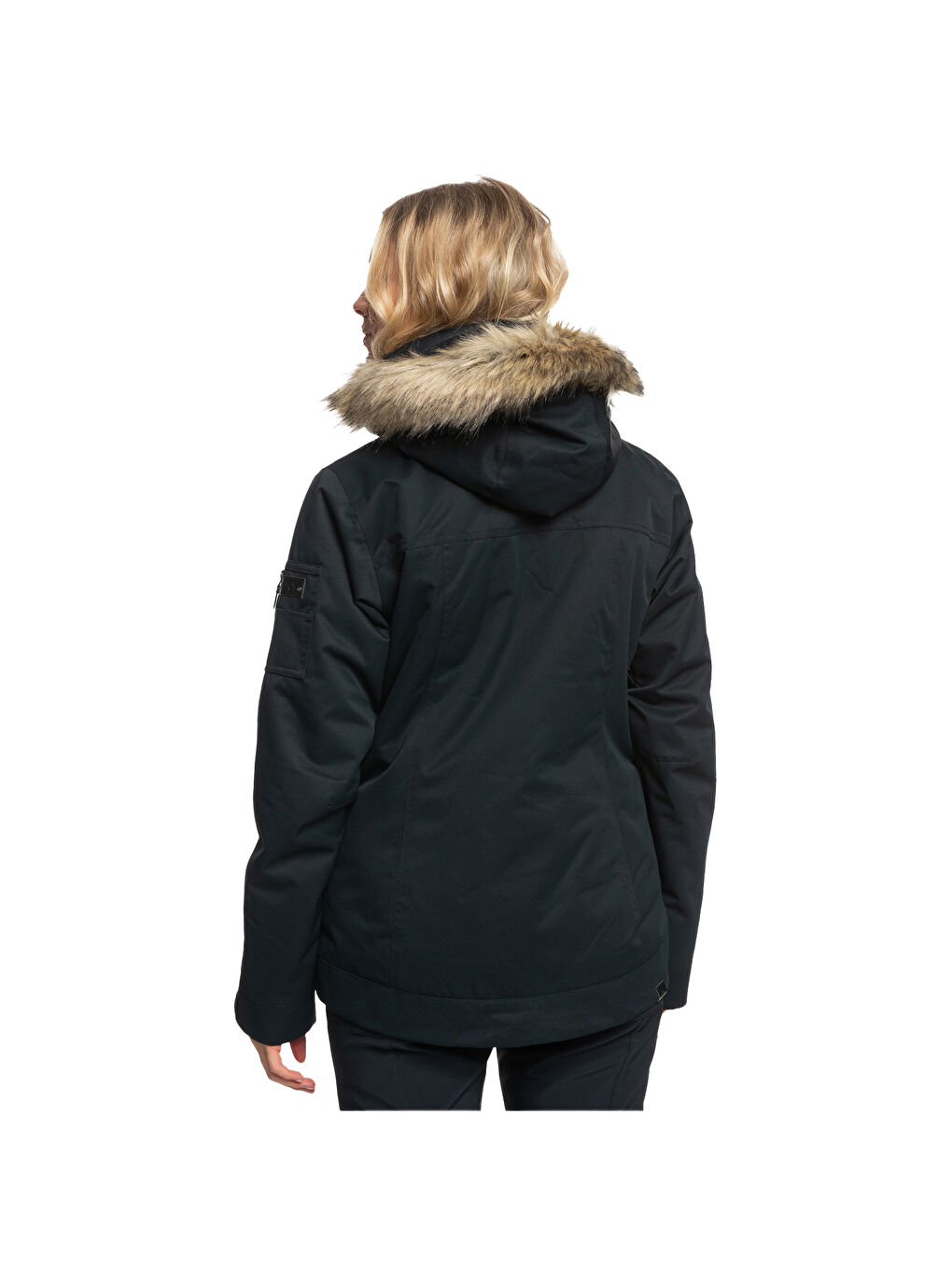 Meade Kadın Siyah Snowboard Ceketi-9