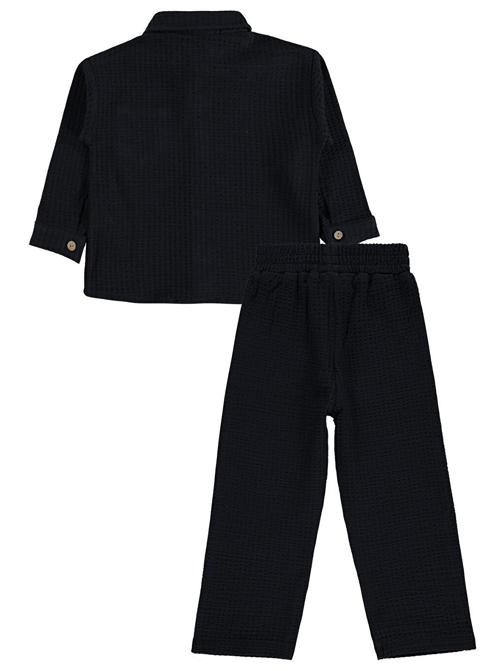 Boys Gömlekli 3 lü Takım 2-5 Yaş Takım - Lacivert-1