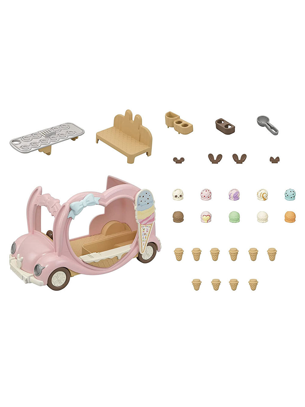 Sylvanian Families Renksiz Dondurma Kamyonu 5651 - 1