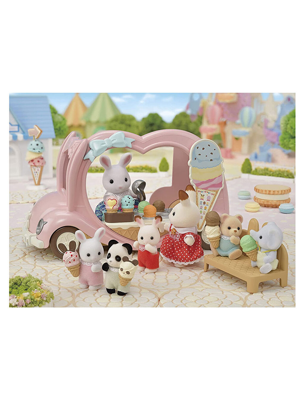 Sylvanian Families Renksiz Dondurma Kamyonu 5651 - 3