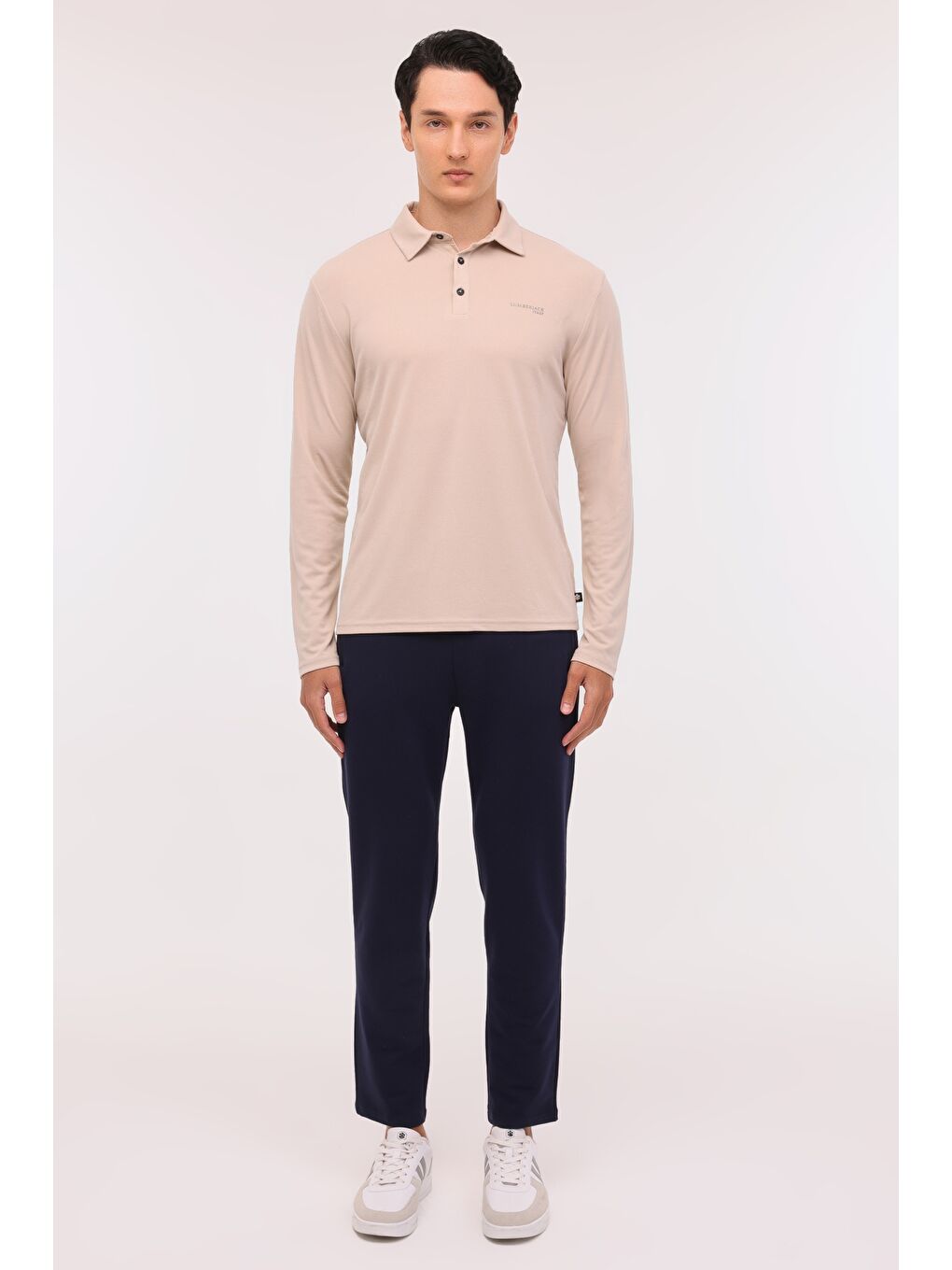 ML ZEYN 15ITL510 4PR Bej Erkek Uzun Kol Tişört-2