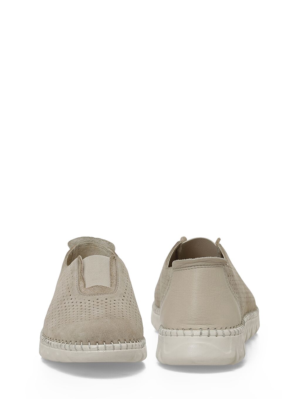 105729.Z6FX Bej Kadın Düz Ayakkabı-4