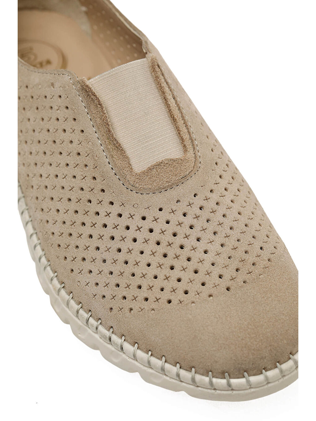 105729.Z6FX Bej Kadın Düz Ayakkabı-6