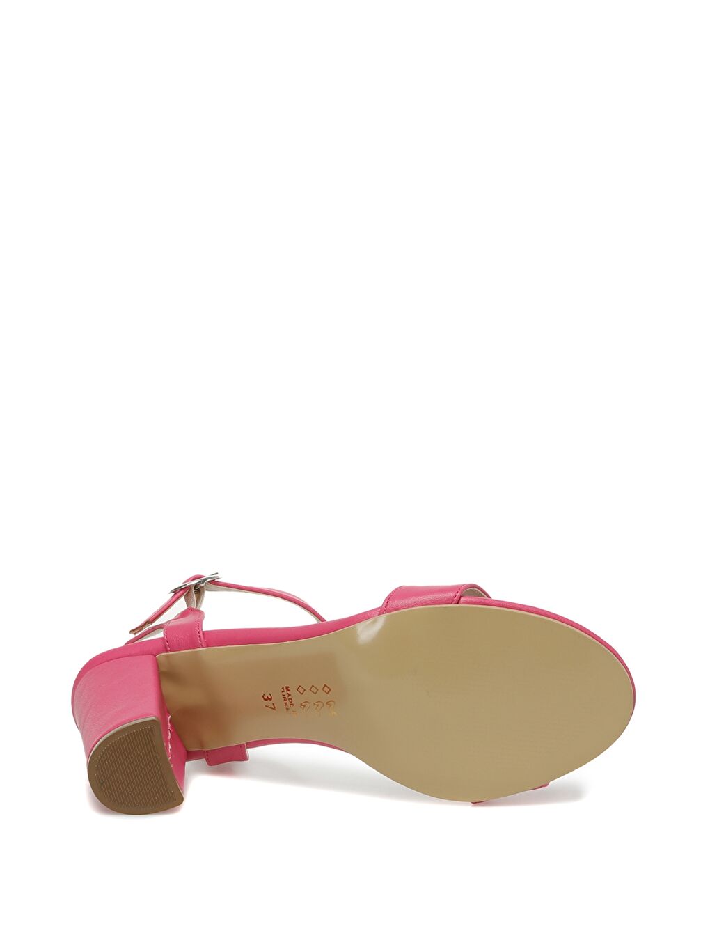 Pembe JUNDO 3FX Fuşya Kadın Topuklu Sandalet-3
