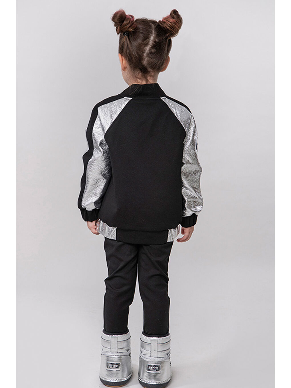 Siyah Kız Çocuk Ceket-2