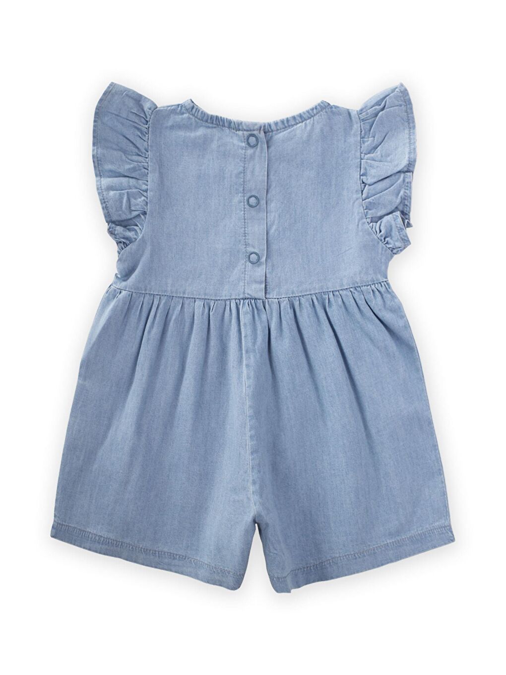 Mavi Kız Çocuk Jean Tulum-1