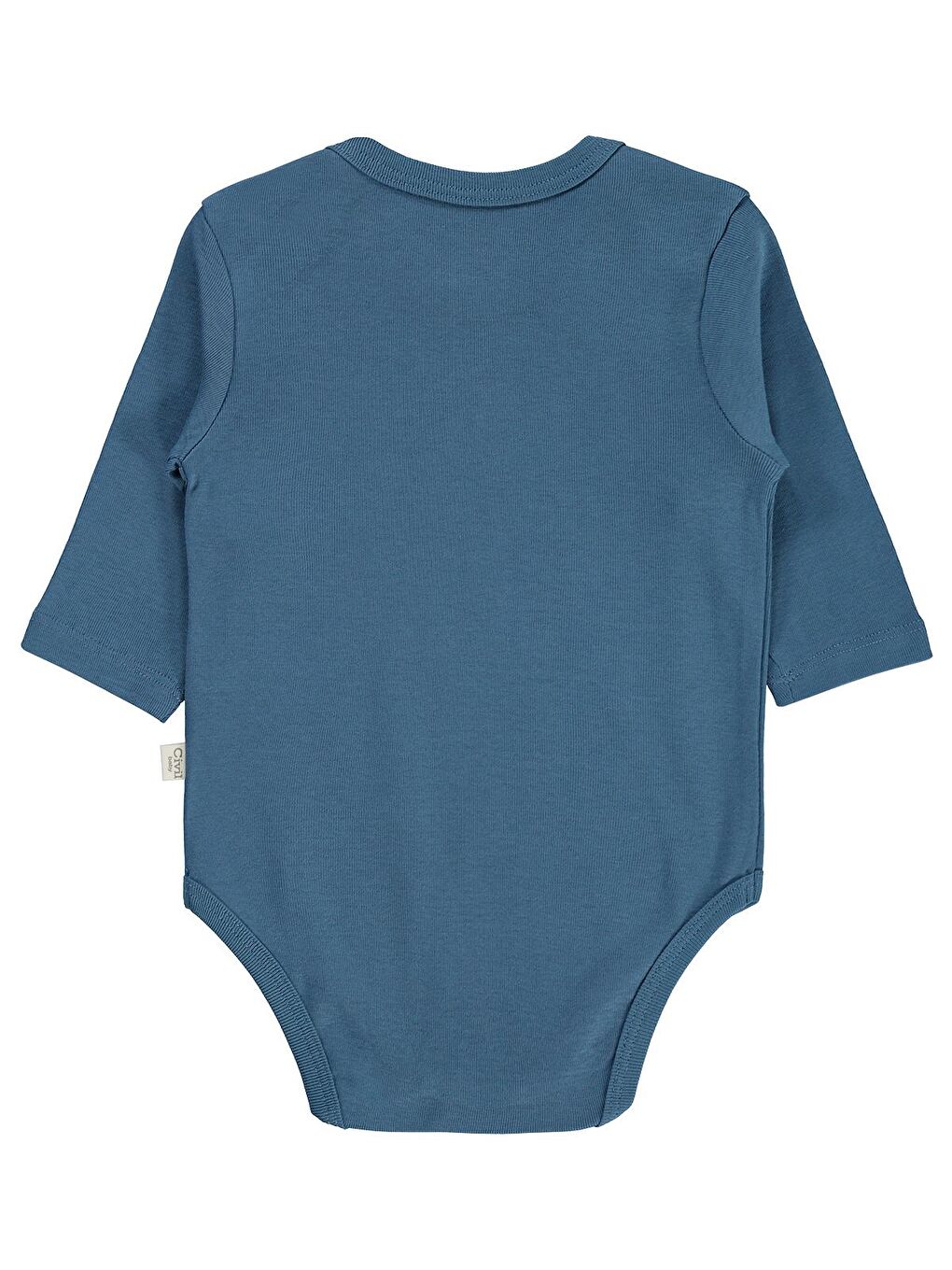 Baby Basıc 3 Lü 0-36 Ay Çıtçıtlı Badi - Gri 1-3 Ay-6