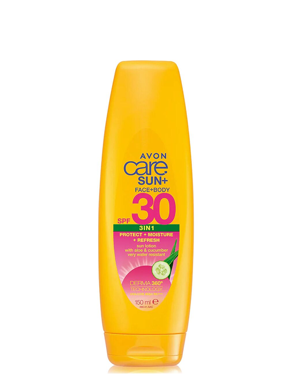 AVON Care Sun Canlandırıcı 3'ü 1 Arada Yüz ve Vücut Güneş Losyonu SPF30 150 Ml.