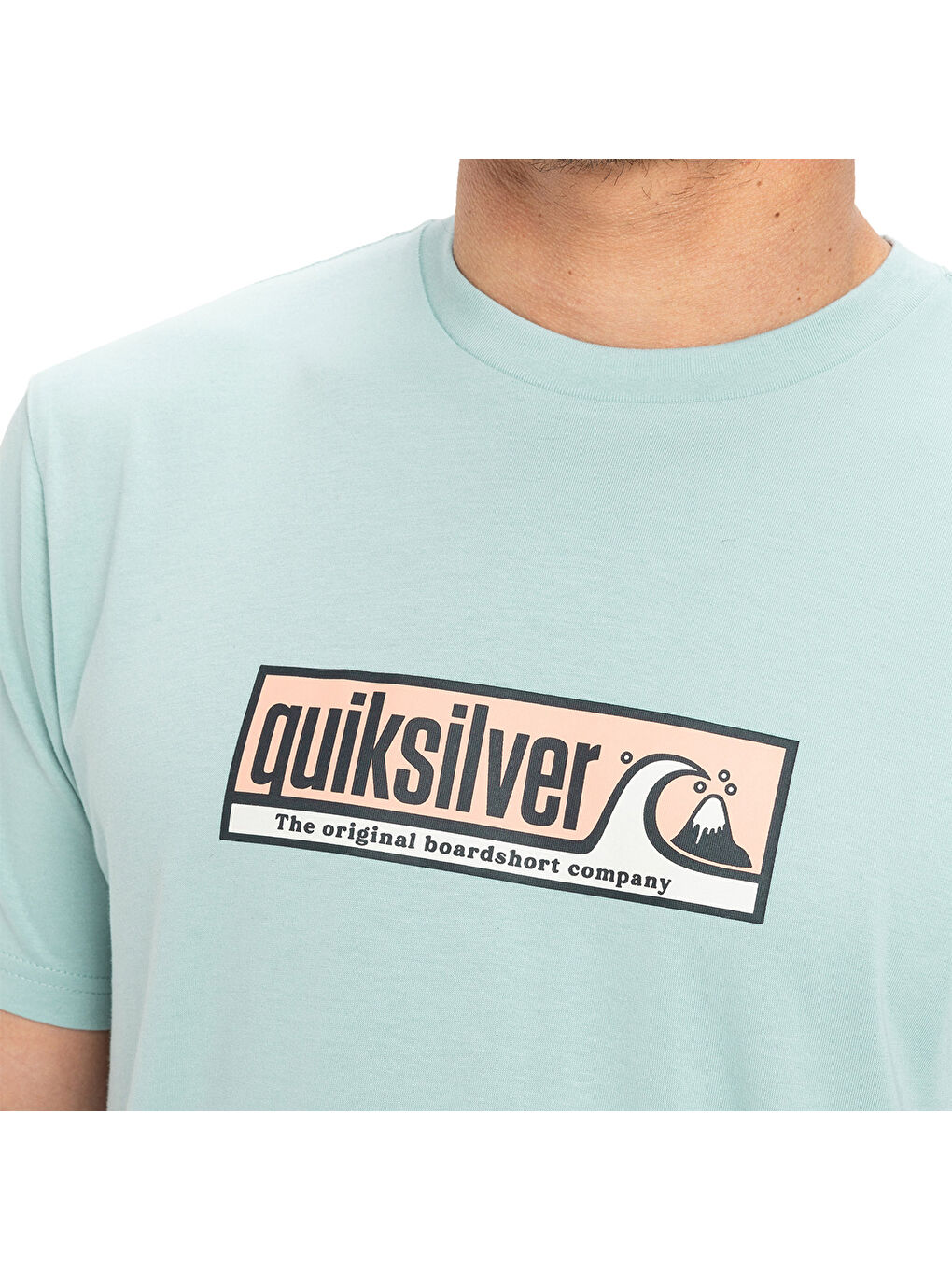 Evo Endless Type Erkek Mavi Yuvarlak Yaka Tişört-1