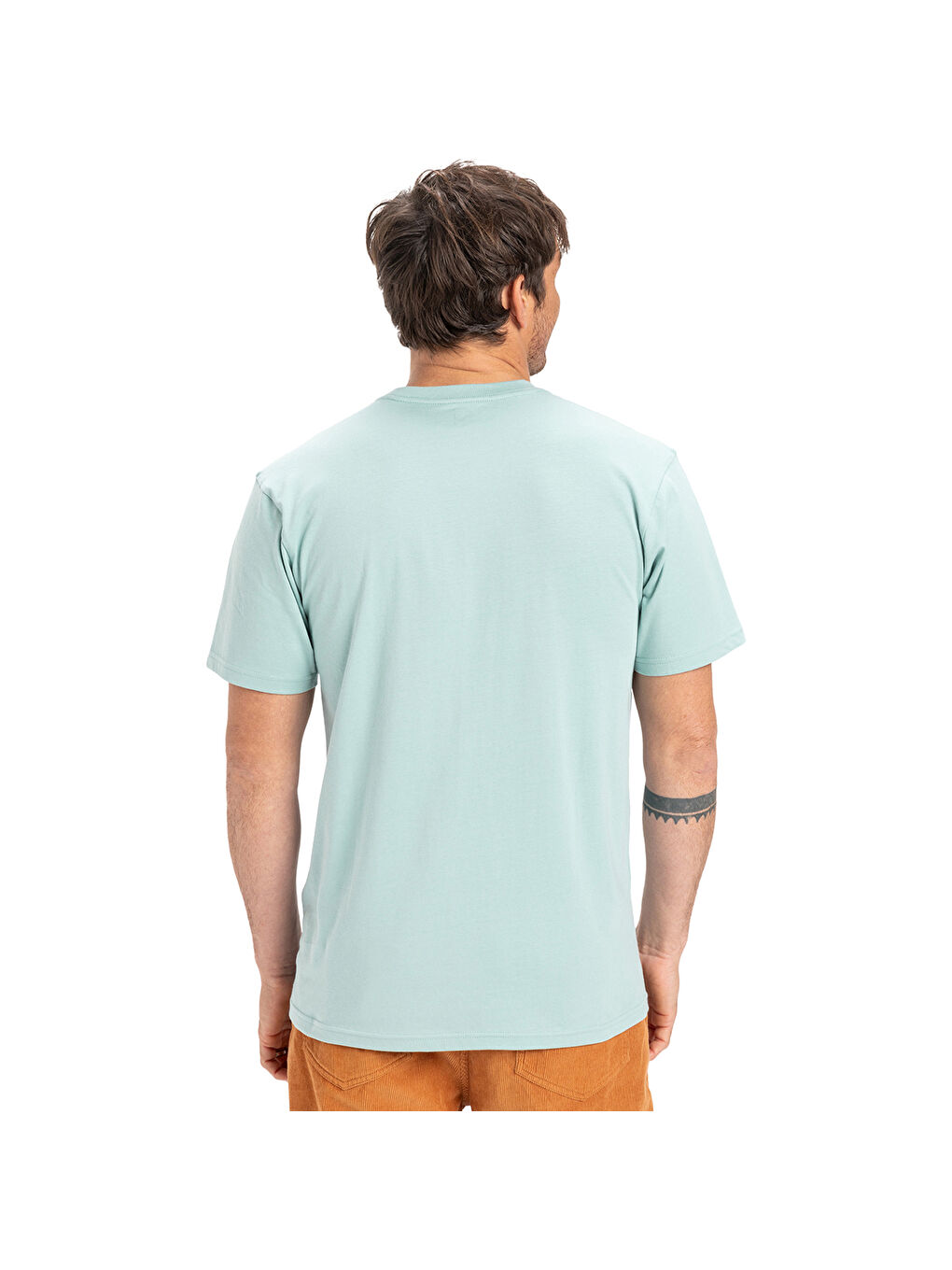 Evo Endless Type Erkek Mavi Yuvarlak Yaka Tişört-3